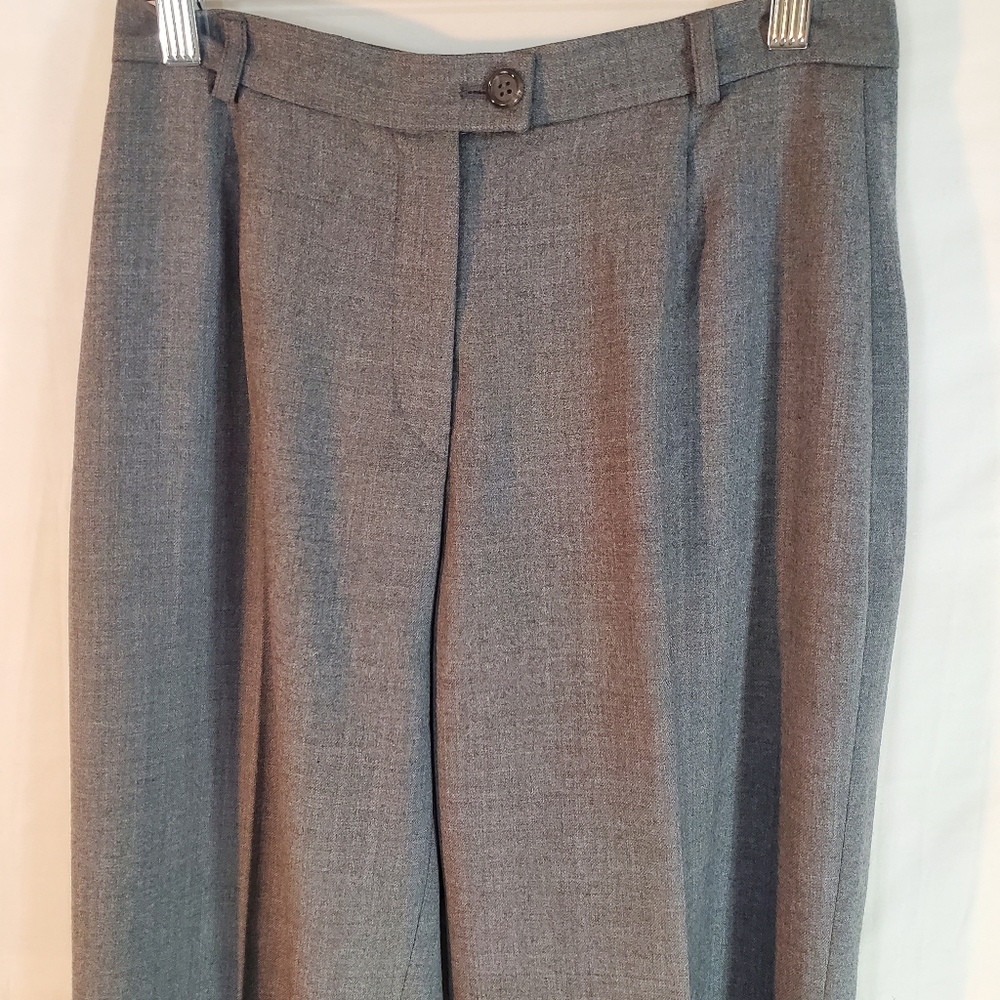 Vintage Burberry London Women’s Size 8 Pleated Wool Pants 27" Waist - Picture 2 of 6